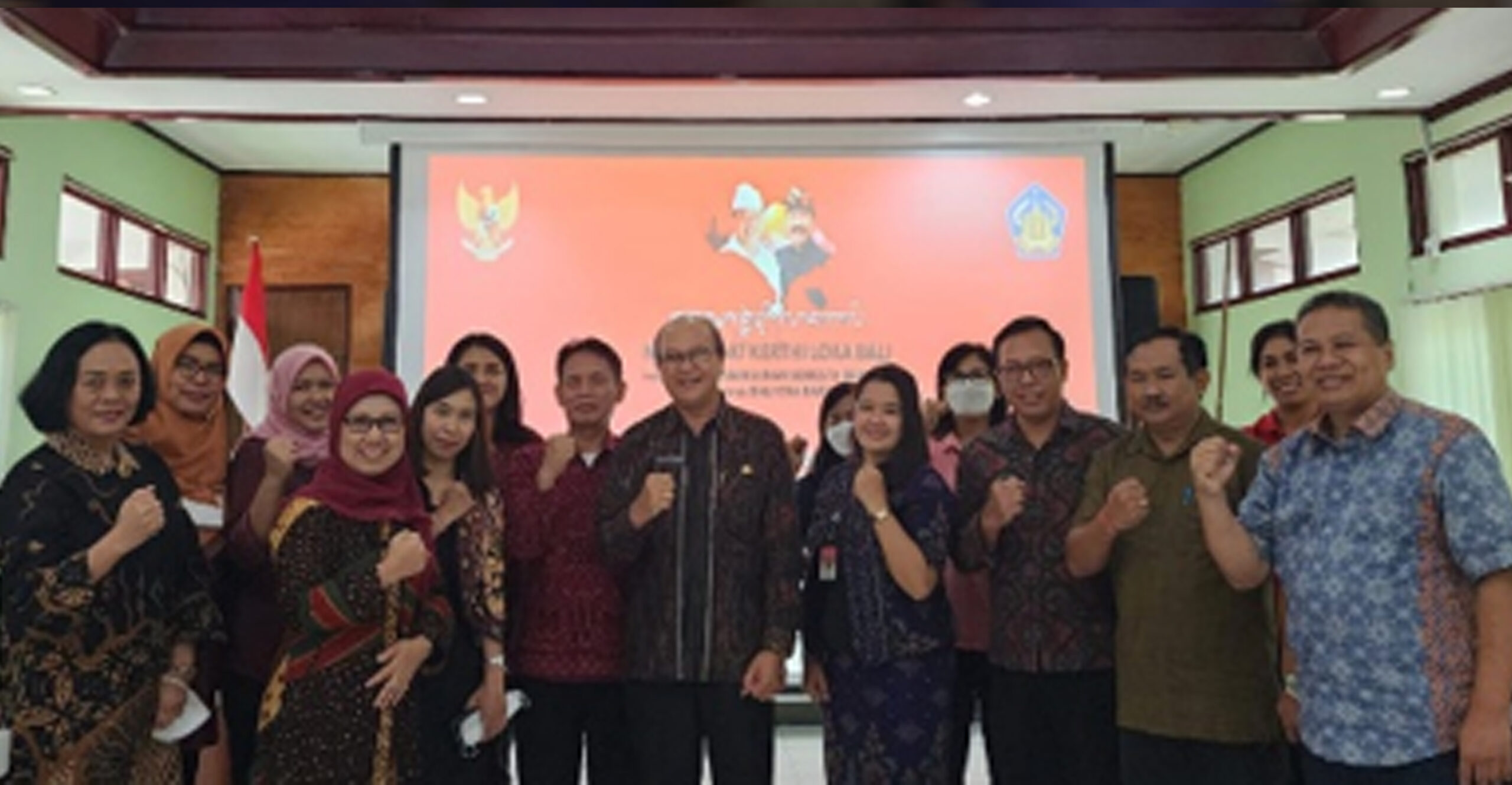 Penjajagan Silaturahmi FKIP dan Fakultas Lain di UT dengan Pemerintahan Provinsi Bali