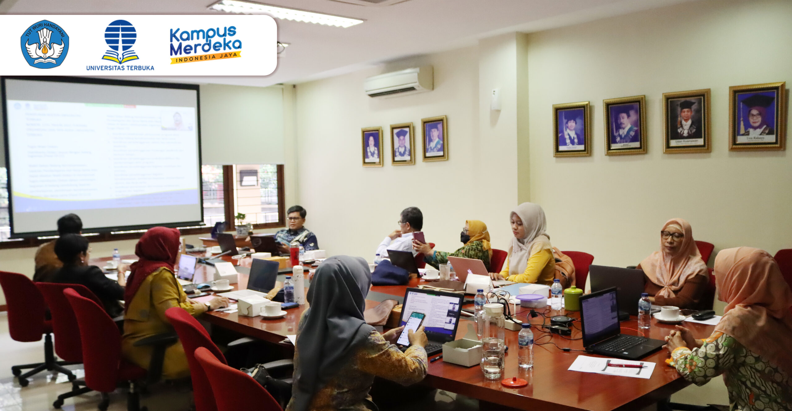 Lima Srikandi Fakultas Keguruan dan Ilmu Pendidikan Universitas Terbuka Yang Bernyali