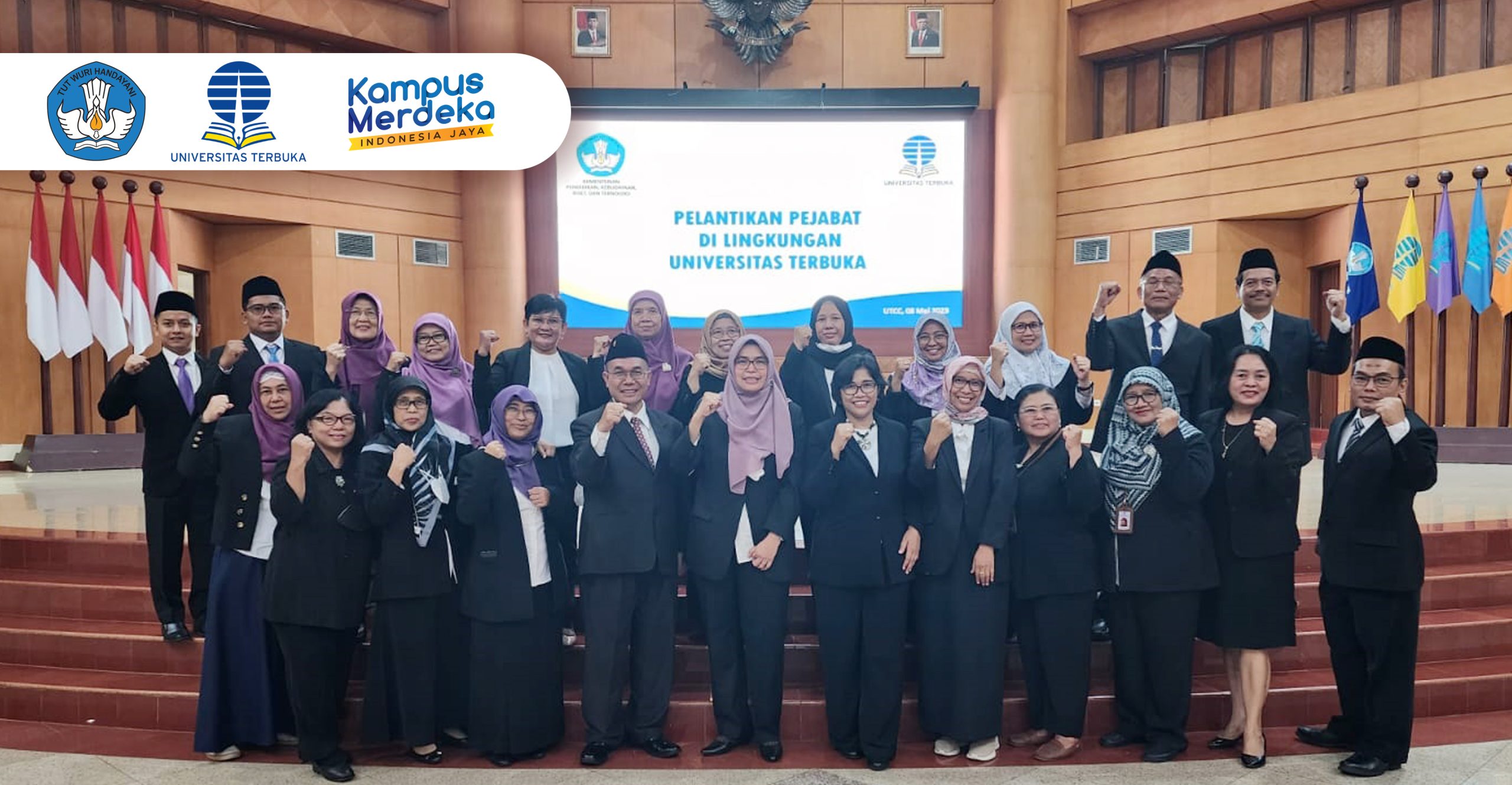 Pelantikan Pejabat Homebased FKIP dengan Status UT PTN BH