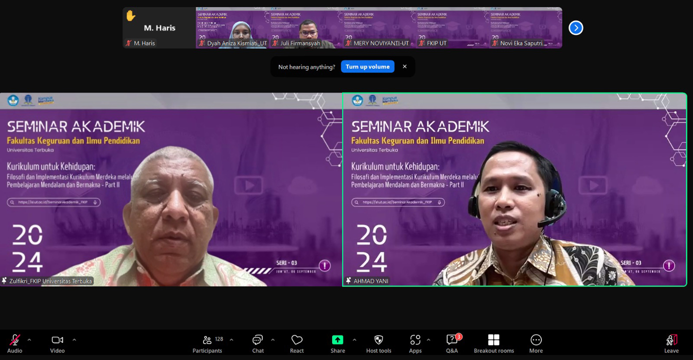 KURIKULUM UNTUK KEHIDUPAN: Filosofi dan Implementasi Kurikulum Merdeka Melalui Pembelajaran yang Mendalam dan Bermakna