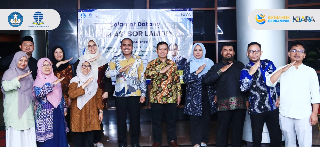 Program S1 Pendidikan Agama Islam FKIP UT Jalani Asesmen Lapangan Akreditasi oleh LAMDIK